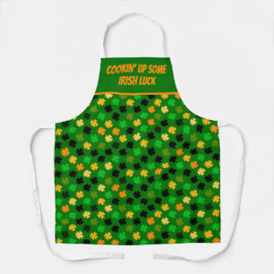 Tablier "Cuisinez une chance irlandaise" St. Patrick’s Day