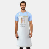 Tablier Cuisinier boulanger Outils Tout-En-Plan Imprimer T (Porté)
