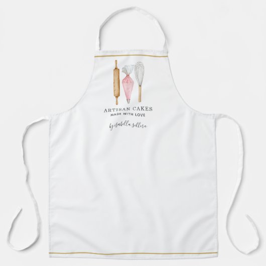 Tablier Cuisinier boulanger Outils Tout-En-Plan Imprimer T (Recto)