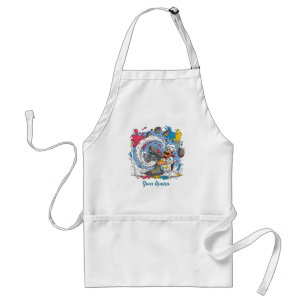 Tablier Cuisinier Chaotique Avec Mitigeur Explosant