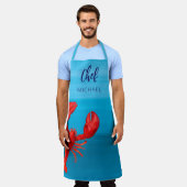 Tablier Cuisinier cuisinier cuisinier de la soirée à ébull (Porté)