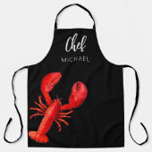 Tablier Cuisinier cuisinier cuisinier du nom de la fête du (Recto)