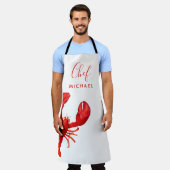 Tablier Cuisinier cuisinier cuisinier du nom de la fête du (Porté)