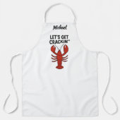 Tablier Cuisinier cuisinier cuisinier du nom de la fête du (Recto)
