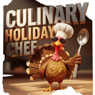 Tablier Cuisinier de la fête culinaire drôle de Thanksgivi