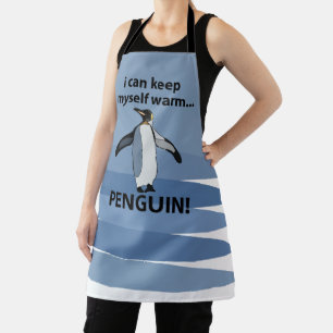 Tablier Cuisinier de pâtisserie amusant au pingouin