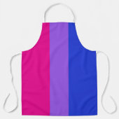Tablier Cuisinier Fière de la Fierté Bi (Recto)