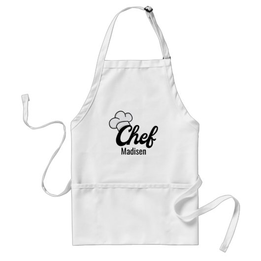Tablier Cuisinier Personnalisé (Devant)