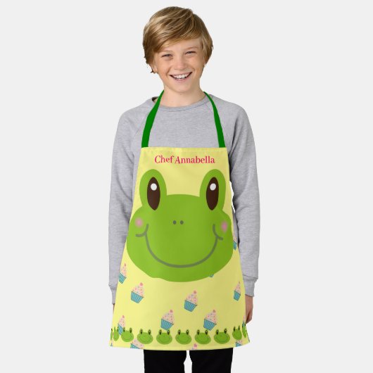 Tablier Cuisinière de grenouille (Porté)