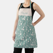 Tablier Cuisinière Joueuse Cute Apron Colorful Ustensile d (Insitu)