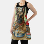 Tablier Cuisson festive de Noël du Malinois belge : (Insitu)