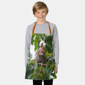 Tablier Cuite Cerise cueillir Écureuil gris (Porté)