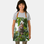 Tablier Cuite Cerise cueillir Écureuil gris (Insitu)