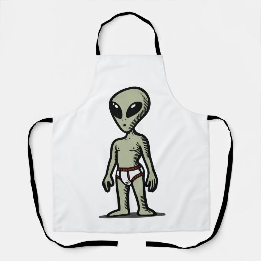 Tablier Culotte Alien (Recto)