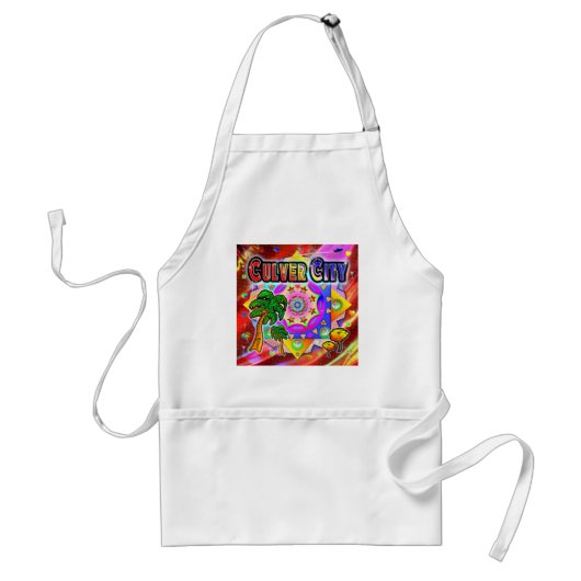 Tablier Culver City Tropical Friends Apron (Devant)
