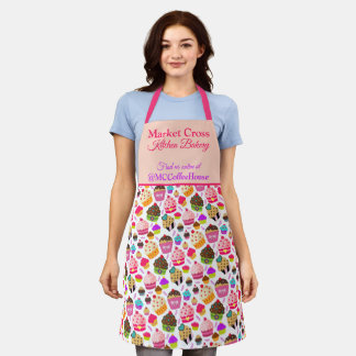 Tablier Cupcake Bakery Entreprise Personnalisée