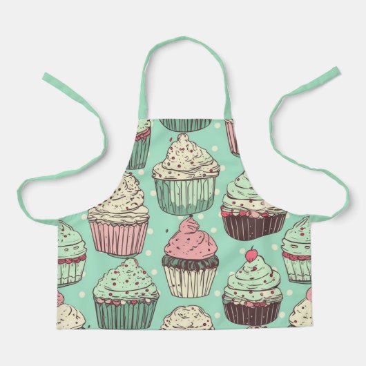 Tablier Cupcake Baking Amusement Enfants Apron (Recto)
