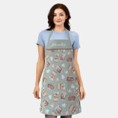 Tablier Cupcake Cake Dessert Motif Cuisine femme Apron (Porté)