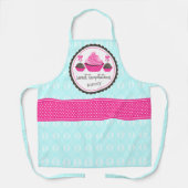 Tablier Cupcake et pâtisseries (Recto)