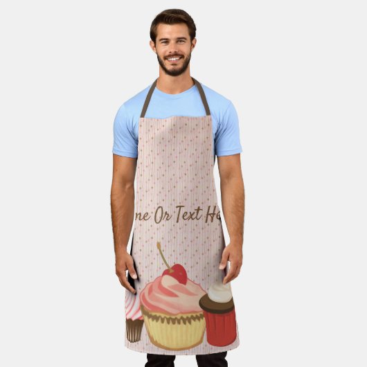 Tablier Cupcake Fun A (Porté)