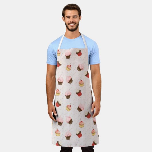 Tablier Cupcake Fun B (Porté)