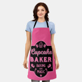 Tablier Cupcake Master Baker (Porté)