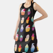 Tablier Cupcakes aquarelle : Arrière - plan sans charme (Insitu)