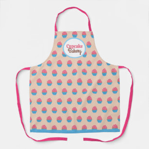 Tablier Cupcakes Motif Boulangerie Apron