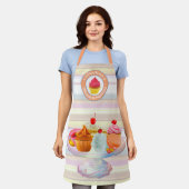 Tablier Cupcakes Pie Donut Macaron Sweet Baked Traites Log (Porté)