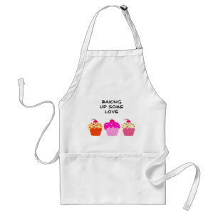 Tablier Cupcakes qui font monter l'amour
