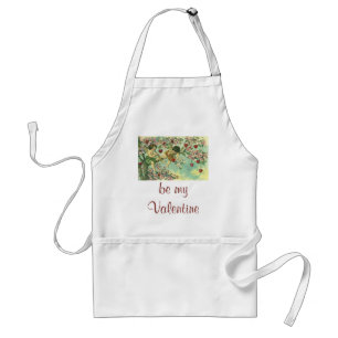 Tablier Cupidons de la Saint-Valentin victorienne Arbre cœ