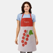 Tablier Curateur rouge (Porté)