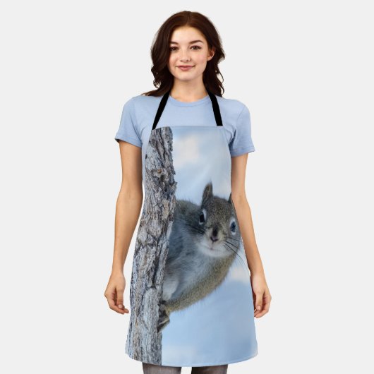 Tablier Curious Squirrel, Canadian Animal Photography (Porté)