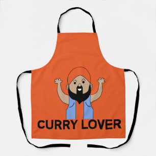 Tablier Curry Lover Cousin indien Corry Cook Footies