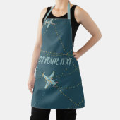 Tablier Custom Airplane Apron – Add Your Name or Message (Insitu)