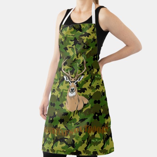 Tablier Custom camo Apron, Medium (Insitu)