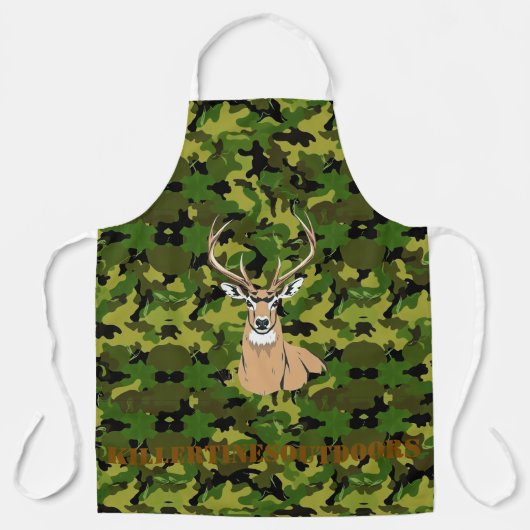 Tablier Custom camo Apron, Medium (Recto)