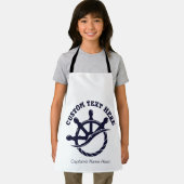 Tablier Custom Captain Boat Nautical Gift (Insitu)