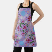 Tablier Custom Cute Kidcore Confetti Floral & Vine Pattern (Insitu)