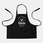 Tablier Custom Family Kitchen Mini Chef Kids Apron (Recto)