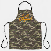 Tablier Custom Grill Sergeant Camo Apron (Recto)