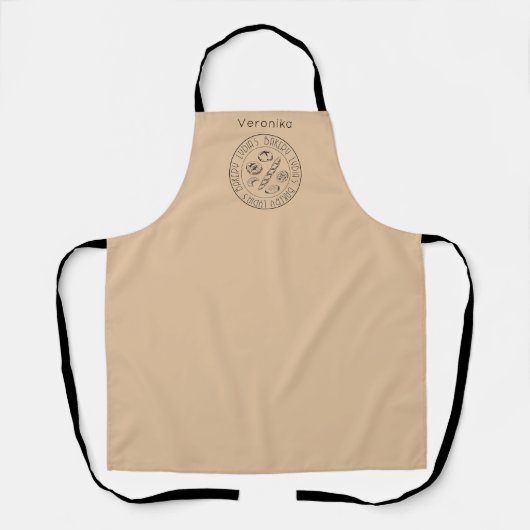 Tablier Custom Logo Bakery Apron (Recto)