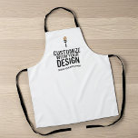 Tablier Custom Minimalist Personalized Company Branded<br><div class="desc">Bring style and professionalism to your brand with this Custom Minimalist Personalized Company Branded Apron, designed with a clean layout ready for your logo, business name, or custom message. Ideal for cafés, bakeries, catering teams, trade shows, workshops, or branded giveaways, this apron combines everyday functionality with sleek brand visibility. Made...</div>