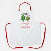 Tablier Custom Name Cartoon Food Sweet Love Gift Apron (Recto)