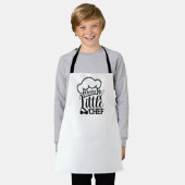 Tablier Custom name Kids apron  (Porté)
