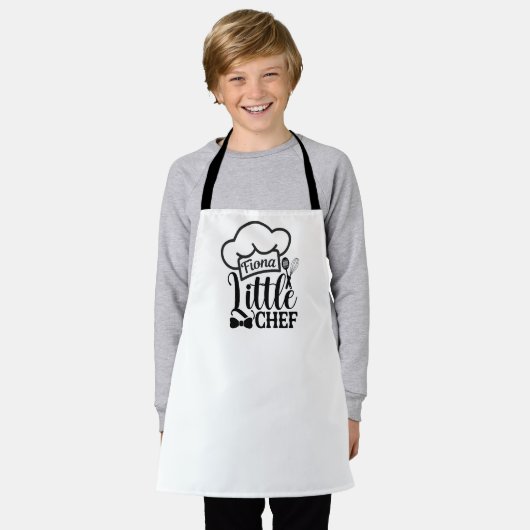 Tablier Custom name Kids apron (Porté)