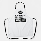Tablier Custom Name Kitchen Chef Design Apron (Recto)