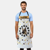 Tablier Custom Name Pet Memorial Apron - Elegant Dog, Cat (Porté)