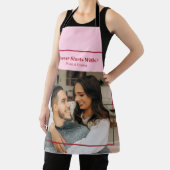 Tablier Custom Photo & Text Romantic Gift - Personalized  (Insitu)