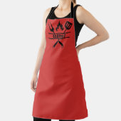 Tablier Custom Red Grilling Apron (Insitu)